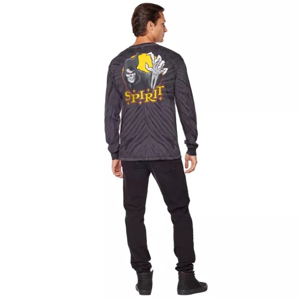 Spirit Halloween Tie Dye Long Sleeve T Shirt